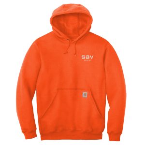 SAV Carhartt ® Midweight Hooded Sweatshirt - Brite Orange