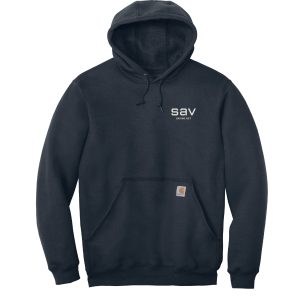 SAV Carhartt ® Midweight Hooded Sweatshirt - Navy