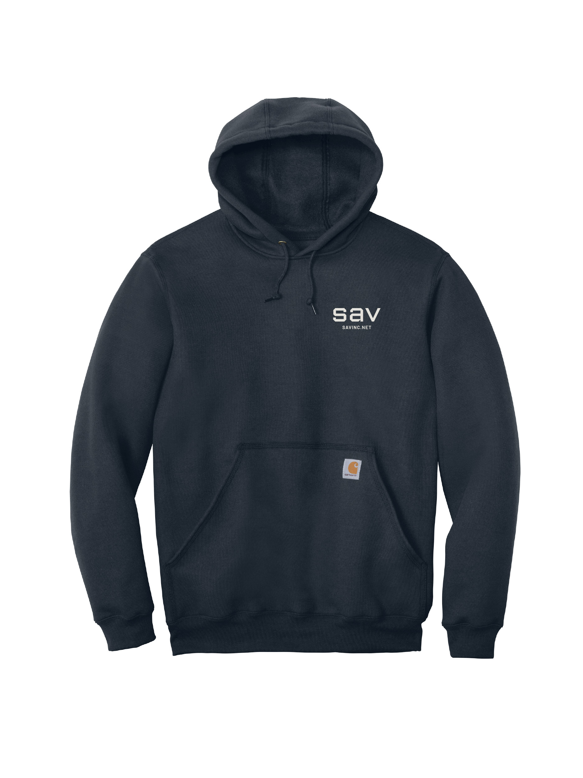 SAV Carhartt ® Midweight Hooded Sweatshirt - Navy