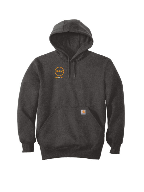 SAV Carhartt ® Rain Defender ® Paxton Heavyweight Hooded Sweatshirt - Image 2